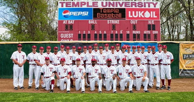 2011 Temple Baseball Team