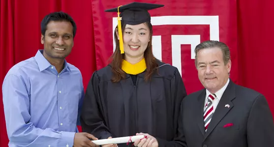 Volleyball Seniors Honored at Student-Athlete Graduation Reception Image