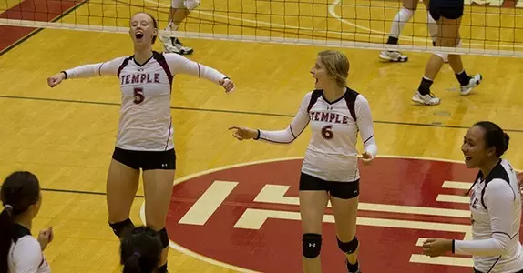 volleyball celebration