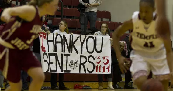 WBB Thank you Seniors