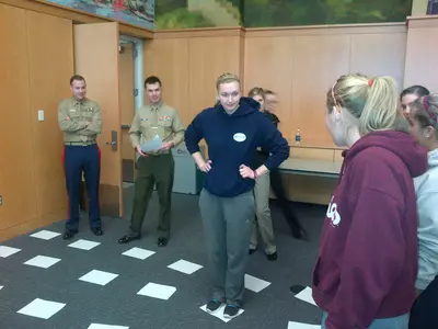 W. Rowing Marine Leadership Training