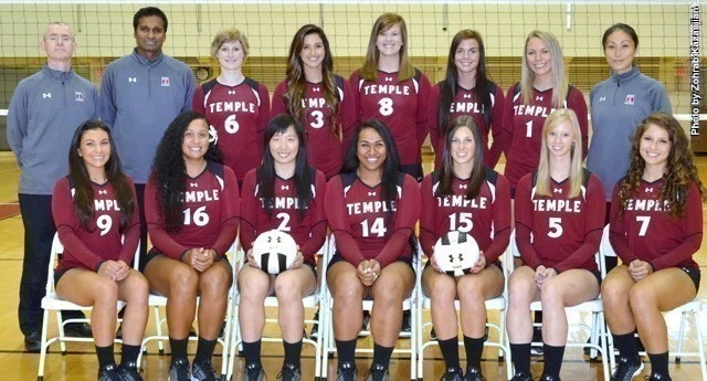 2012 Temple Volleyball Team