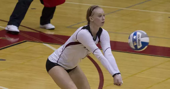 Volleyball Loses 3-1 at Butler in Final Road Match of the Regular Season Image