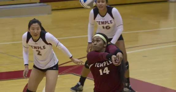 Volleyball's Seven-Match Win Streak Halted by Nationally-Ranked Dayton Image