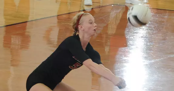 Impressive Team Hitting on Display in Volleyball’s Sweep of Chicago State Image