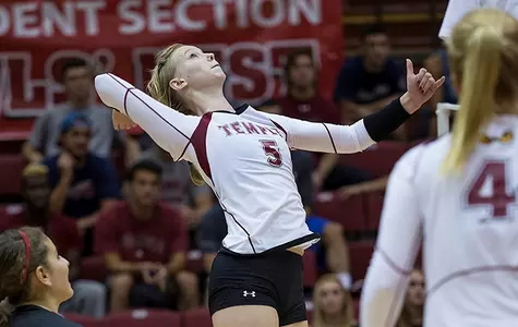 Volleyball's Win Streak Snapped on the Road at UCF Image