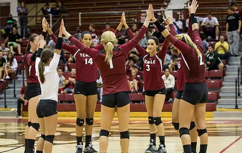 Final Road Matches of the Season Take Volleyball to Rutgers and UConn Image