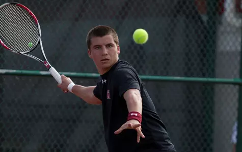 Men's Tennis Struggles at UMBC, Falls 7-0 Image