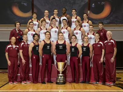 Men's Gymnastics Team Photo 2014