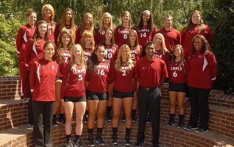 2013 Temple Volleyball Team