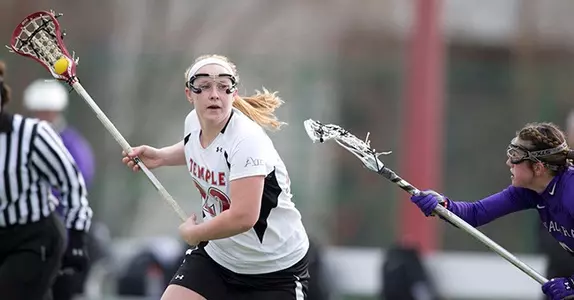 Schwaab Leads With Three Goals and Three Assists as Lacrosse Takes Down USC on the Road, 12-7 Image