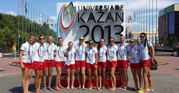 Volleyball's Alicia Wennberg Playing for Norwegian National Team at the World University Games Image