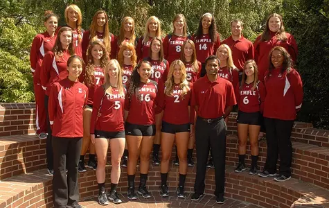 2013 Temple Volleyball Team