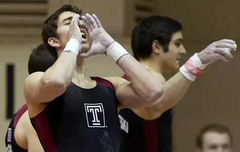 Temple Men's Gymnastics Finishes Fourth at Navy Open Image
