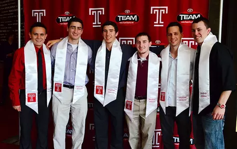 Men's Gymnastics Honors Eight Members With The Class of 2013 Image