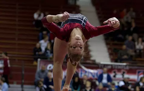 Zaniewski Ties For 8th Place On Uneven Bars At USAG Championships Image