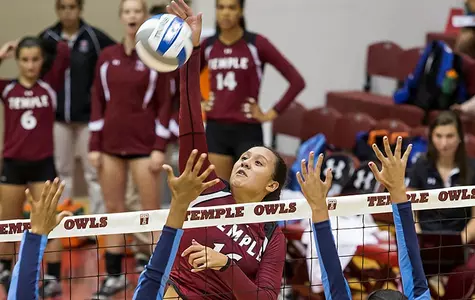 Volleyball Loses in a Tight Three Sets at USF Despite 19 Kills From Gabriella Matautia Image