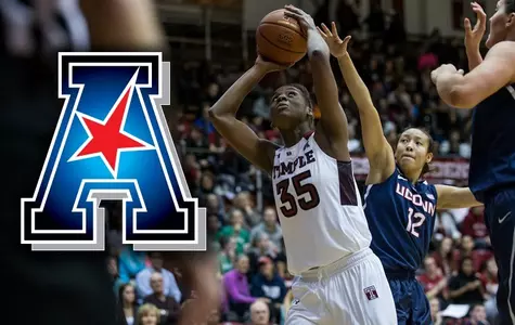 Safiya Martin attempts scores against UConn
