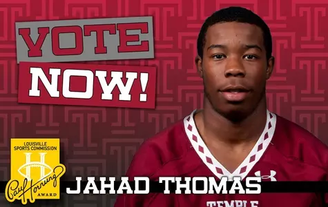 Vote Jahad Thomas for the Hornung Award