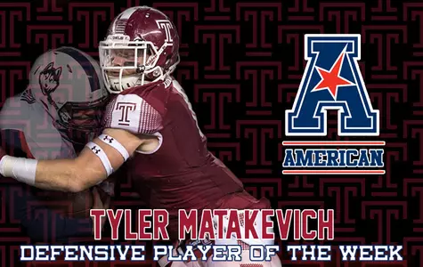 Matakevich and Jahad Thomas were named to the AAC Players of the Week list