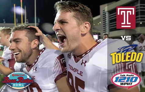1210 to Broadcast Temple FB Bowl Game
