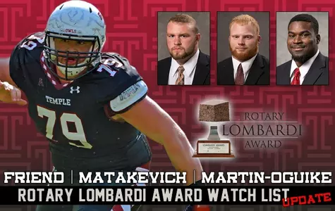 2015 Rotary Lombardi Award nominees