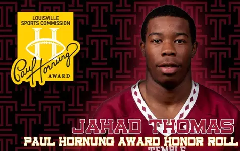 Jahad Thomas named to Paul Hornung Award Honor Roll