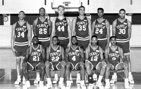 Men's Basketball 1990-1991 Team