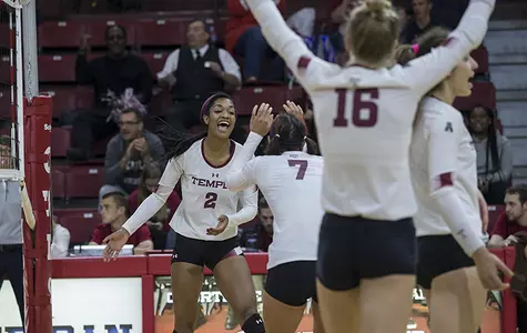 Temple Volleyball