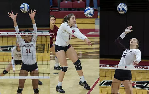 Temple Volleyball