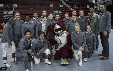 Fencing team and Hooter