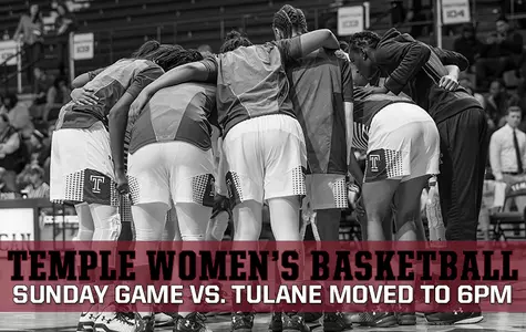 Women's Basketball game moved to 6:00 p.m. on Sunday