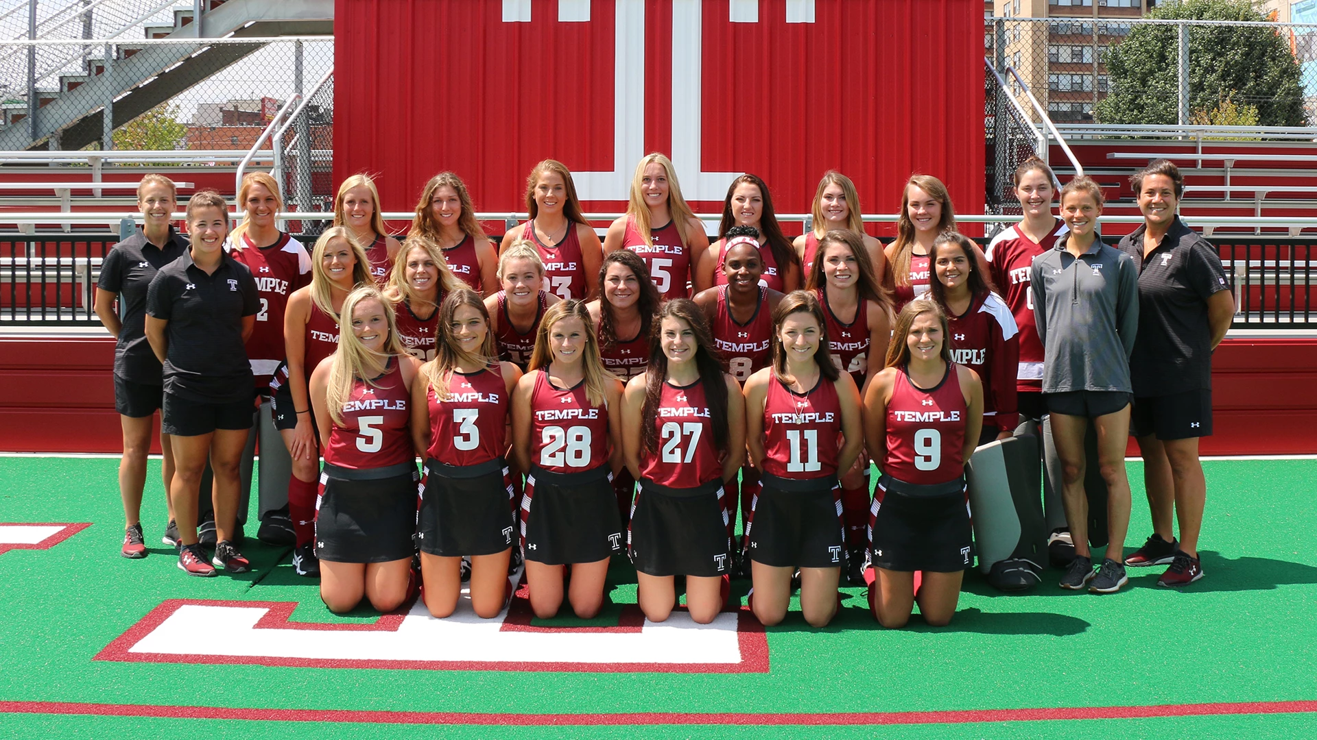 2017 Temple Field Hockey Team