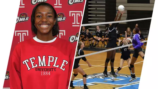 Kayla Spells Temple Volleyball