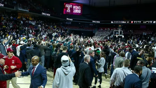 MBB Wichita State celebration