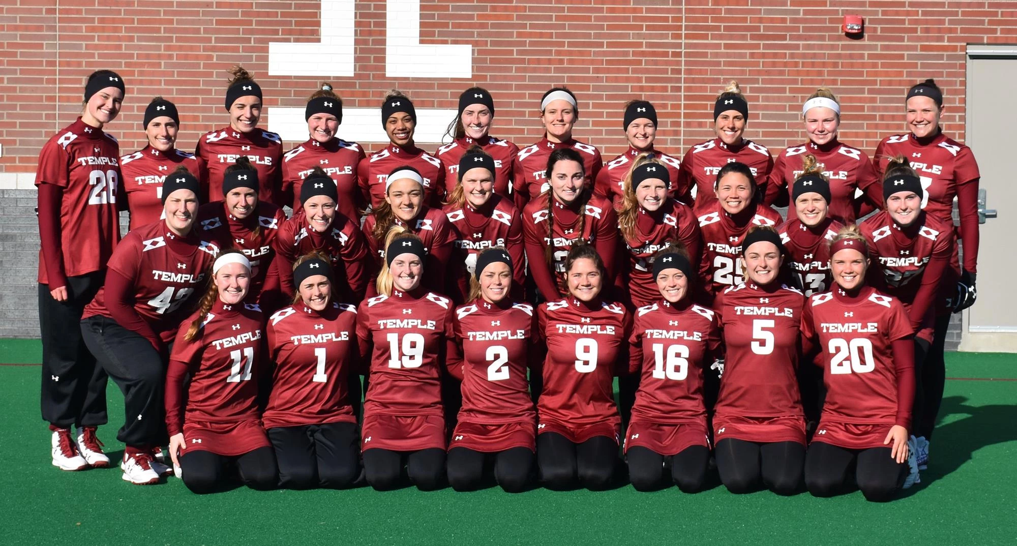 2018 Temple Lacrosse Team Photo
