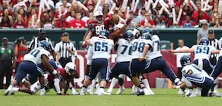 Quincy Roche Blocked Kick