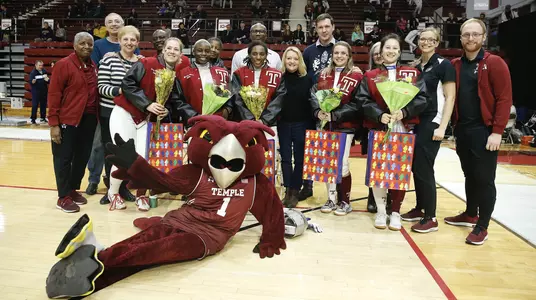 fencing senior day
