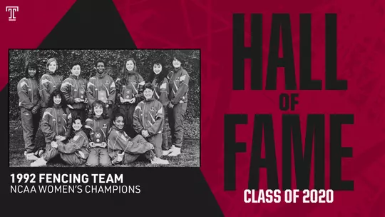 Temple Fencing 1992 Women's NCAA Champions