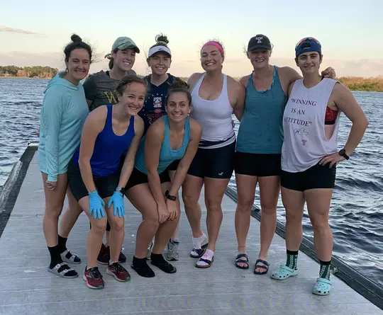 Temple Rowing Class of 2020 on Spring Break