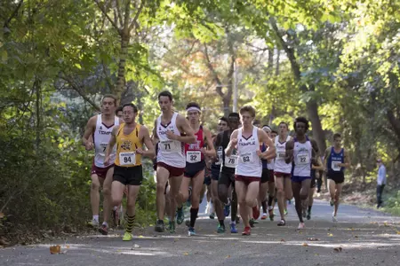 PHILADELPHIA, PA ? OCT 28: The American Athletic Conference Cross Country Championships at Belmont Plateau in Philadelphia, PA on October 28, 2017 (Photo by Mitchell Leff/American Athletic Conference)