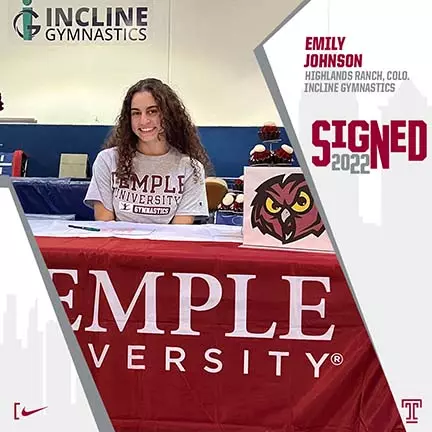 Emily Johnson 2022 Signing Day
