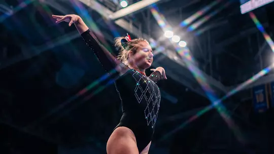 Renee Schugman Hits a Beam Routine at the 2021 EAGL Championships