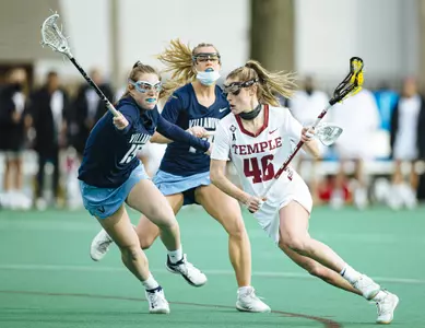 Temple Lax Action Shot