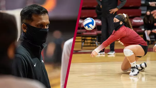 Bakeer Ganesharatnam - Falanika Danielson - Temple Volleyball