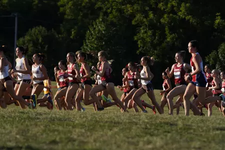 Women's Cross Country Action Shot