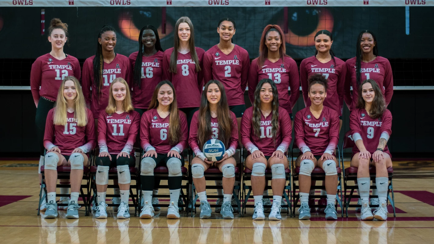 2022 Temple Volleyball Team