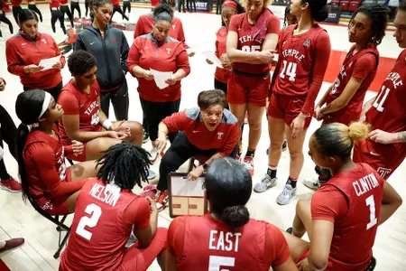 WBB Team Huddle