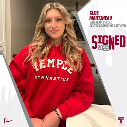 Cloe Martineau 2022 Gymnastics Signee