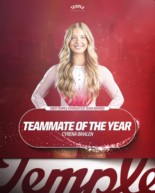 2023 Teammate of the Year-Cyrena Whalen